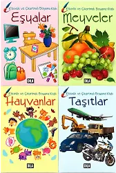 Etkinlik Ve Çıkartma Boyama Kitapları
