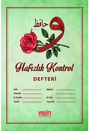 Hafızlık Kontrol Defteri